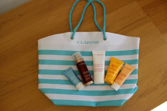 clarions product with bag